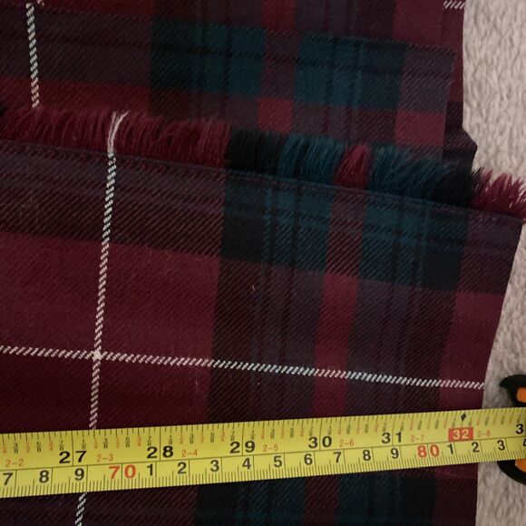 Waist Measuring Sz 26” WPL8046 Charter Club Skirt Plaid Red and Geeen Scotland - Picture 10 of 11